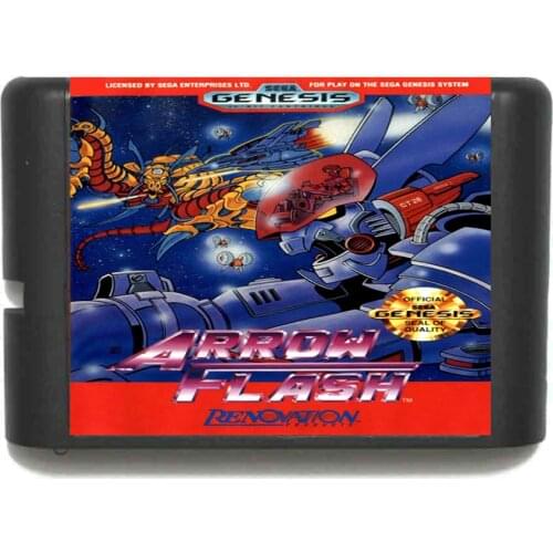 Arrow Flash 16 bit MD Game Card For Sega Mega Drive For Genesis
