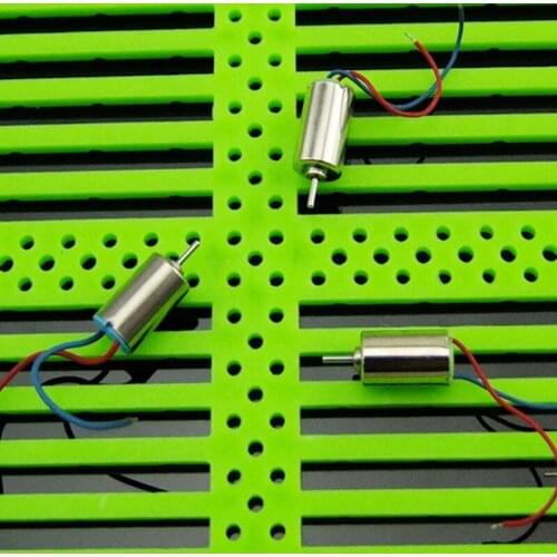 Micro Mini Electric 6*10mm 610 Coreless Motor DC 1.5V-4.5V 3V 3.7V 7500RPM High Speed HM Motor RC Drone DIY Kids Aeromodeling