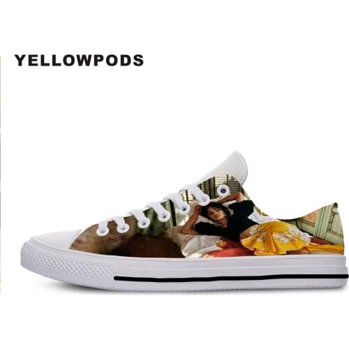 Mens Casual Shoes Hot Sale Man Woman Hip Hop Pop Music Camila Cabello Men Breathable Canvas Walking Man Shoes Factory Sales