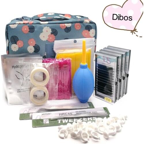 2020 Dibos lashes extension kit for eyelashes, patches for eyelash extension, eye pads, Eyelash extension makeup
