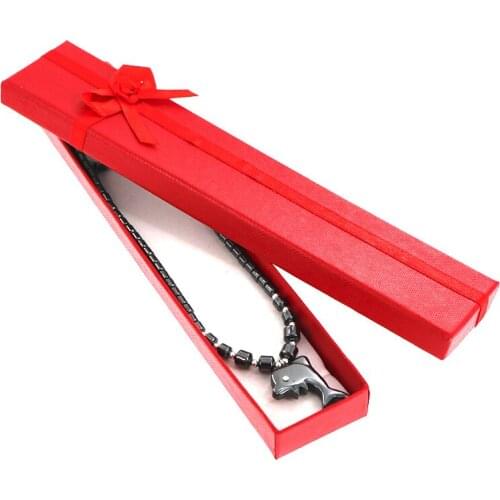 New Fashion Black Onyx Dolphin Necklace with Gift Box Women Animal Natural Stone Pendant Necklaces Friends Gift Jewelry