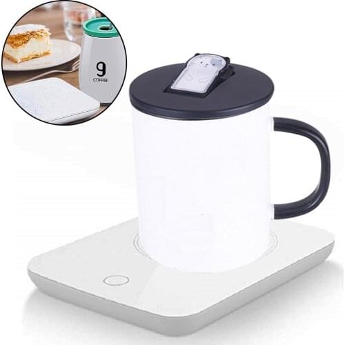Office Non-Slip USB Cup Warmer Warmer Heater Coffee Milk Tea Beverage Heating Mug Pad for Tea Coffee Milk Home Office Mug Warmer