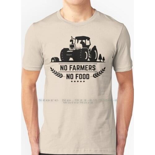 Support Punjabi Farmers Shirt Outfit - No Farmers No Food Shirt Outfit. T Shirt 100% Pure Cotton Kisan Farmer Support Kissan