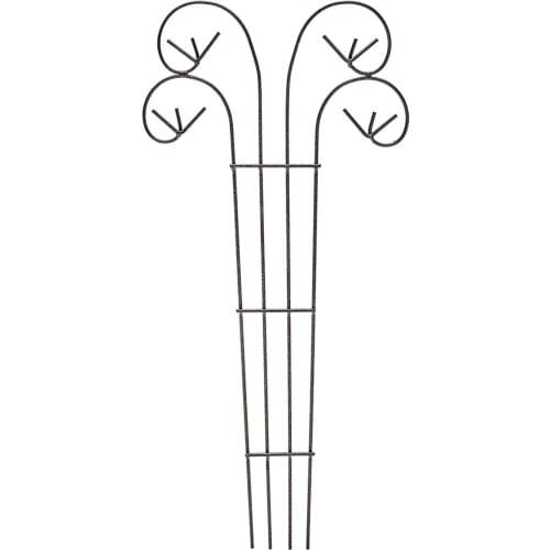 Butterfly-like Garden Trellis Iron Climbing Plant Grow Support Garden Fence Mesh Frame Iron Climbing Stand Garden Trellis 60cm