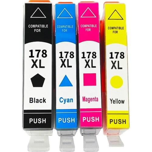 Compatible Printer Ink Cartridge for HP178/C309a/C310c/C5300/C5383/C5380/C6383 Ink Cartridges