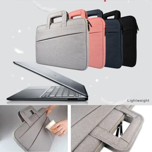 Laptop Bag Case For Macbook Air Pro Men Women 11 12 13 14 15 15.6 Notebook Sleeve Handbag For Xiaomi Acer Dell HP Asus Lenovo
