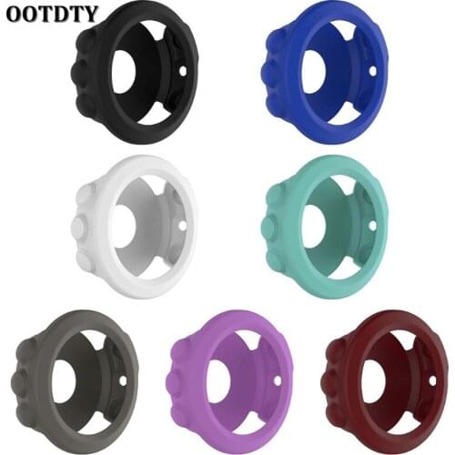 OOTDTY Smart Protector Case Silicone Skin Protective Case Cover For Garmin Fenix 5x Sports Watch Wristband