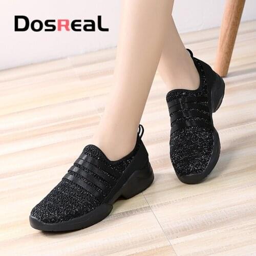 Dosreal Spring Women Sneakers Flats Shoes Ladies Breathable Mesh Shoes Slip-on Casual Shoes T-tied Walking Sneakers For Female