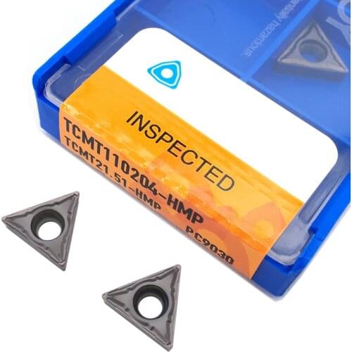 10PCS TCMT110204 HMP PC9030 Inserts Original CNC Tool TCMT High Quality Internal Turning Tool Carbide Insert For Stainless Steel
