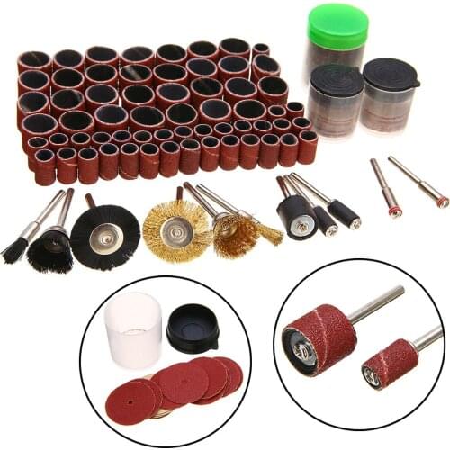 150Pcs Rotary Power Tool Set Sanding Polishing Derusting Dusting Grinding Accessory Kit For Electronic Devices