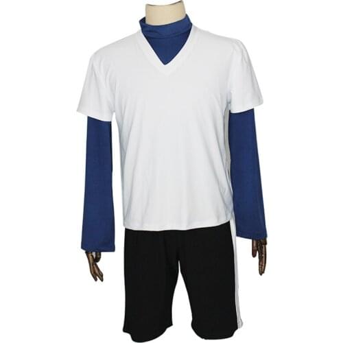 2021 Hunter X Hunter Cosplay Killua Zoldyck Cosplay Costume Men Women Kids Halloween Outfits Custom Made Halloween