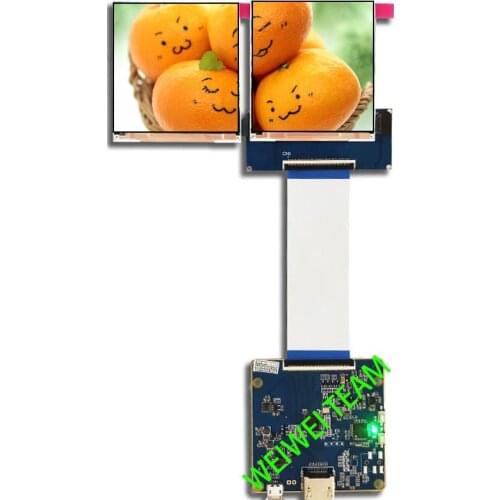 3 inch 720*720 Square Display LT031MDZ4000 LCD For Raspberry pi 3 Screen Blackberry Q5 LCDS GBA Game Console Replace IPS V2