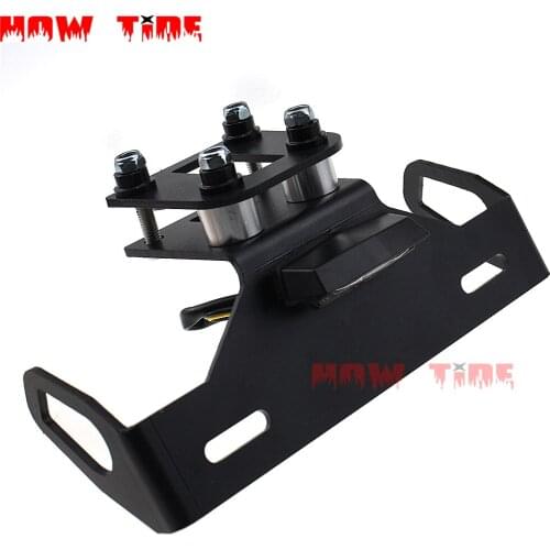 Motorcycle accessories tail trim fender eliminator for KAWASAKI Z 800 Z800 license plate light frame LED lights 2014 2015 2016