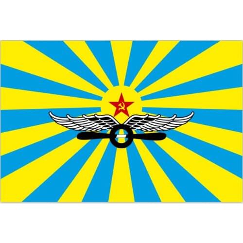 Free Shipping The Soviet Air Force 90*150cm Polyester Russia Russian CCCP USSR Military Air Force Flags Banners