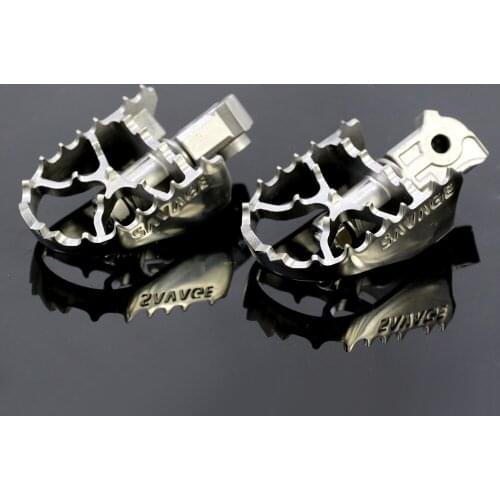 For BMW R NINE T 2014-2017 R9T Motorcycle Wide Enduro Foot Pegs Tilt Angle Adjustable Footpegs