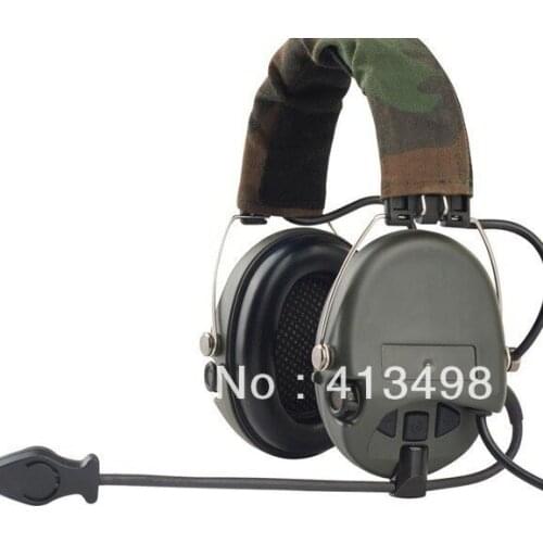 NEW Element Z-Tactical Z111 Sordin Style Headset w/ Noise Cancellation Function