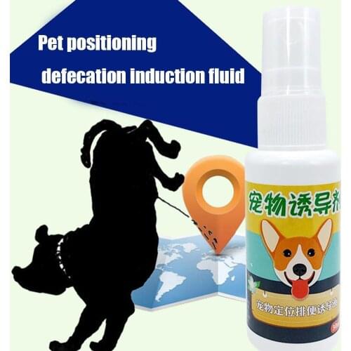 30ml Pet Dog Spray Inducer Dog Toilet Training Puppy Potty Spray Defecation Training Positioning Pet P8V3