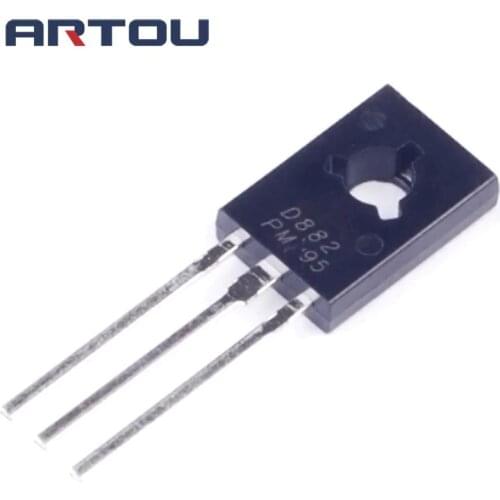 10PCS 2SD882 D882 TO-126 Transistor