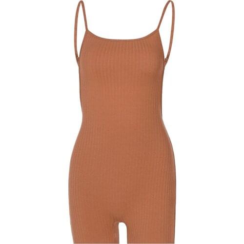 Womens Sleeveless Jumpsuit Short Jumpsuit Sexy Hollow Jumpsuit Women Casual Sports Short Jumpsuit