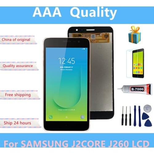 Original for Samsung Galaxy J2 Core 2018 J260 J260M/DS J260F/DS J260G/DS LCD Display Touch Sensor Digitizer Assembly