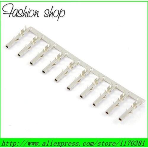 200PCS DIY 4.2mm ATX PCI-E Female Crimp Terminal Pins Free shipping