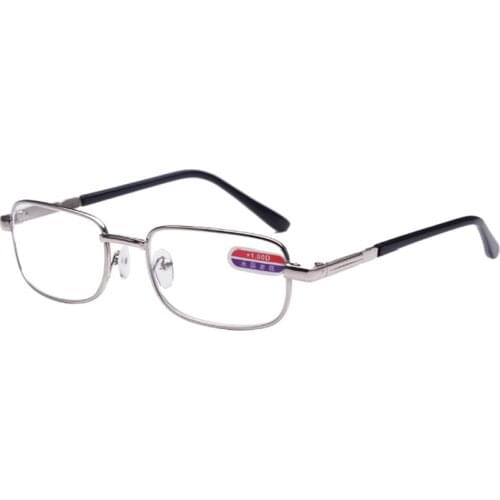 2017 Mujeres Hombres Nuevas Gafas de Lectura por Mayor Espejo Presbicia Metal spectacles Diopter 1.0 2.0 1.5 2.5 R074