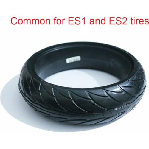8 Inch Front Scooter Solid Tire Tyre Wheel For Xiaomi Ninebot Es1 Es2 Electric Scooter Kickscooter Skateboard 8 Inch Non-Pneum