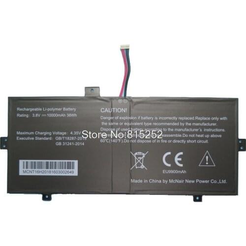 Laptop Battery For MEDION AKOYA MSN 40060417 10000 mAh 38 Wh 3.8V