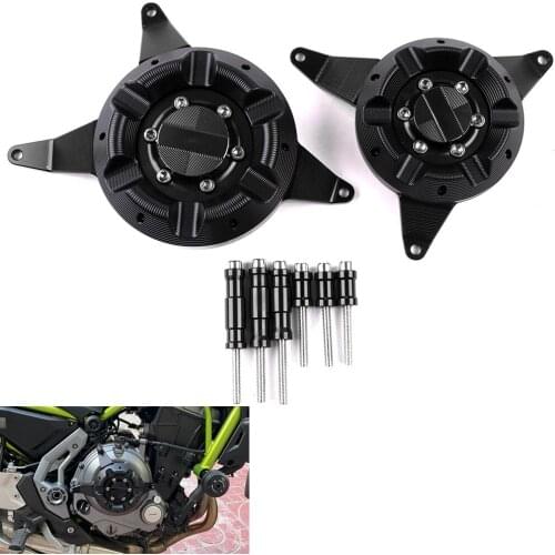 For Kawasaki Z650 2017 Motorcycle Accessories CNC Aluminum Alloy Engine Guard Crash Slider Cover Protective