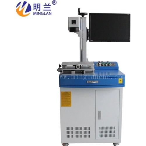 Cnc laser fiber marking machine 20w 30w stainless steel aluminum plate mark