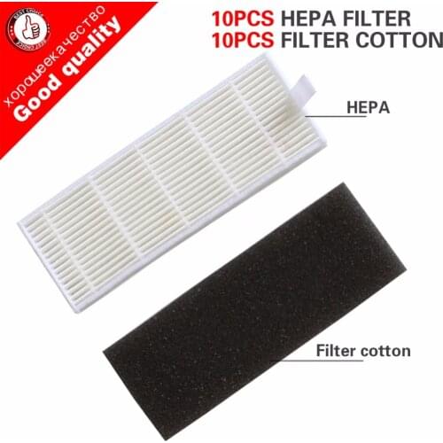 Sponge+ Filters for ILIFE Cleaning Robot for chuwi ilife A4 A4S A6 Robot Vacuum Cleaner hepa filter for Ecovas DN621 DN621 DN620