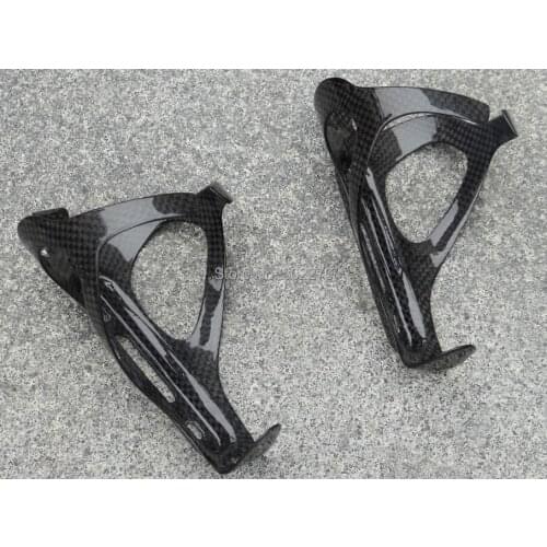 3K Carbon Cycling Water Bottle Cage for Cyclocross Road Mountain Bike MTB - 2 pcs cages D33
