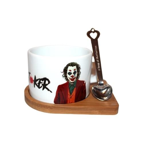 Joker Cup Cute Mugs Animated Cool Mugs Regular Size Beautiful Gift Tea Milk Coffee Cups Christmas Gifts Ceramic Creative Latte Quality Kitchen Lovers Original Licensed Personalized