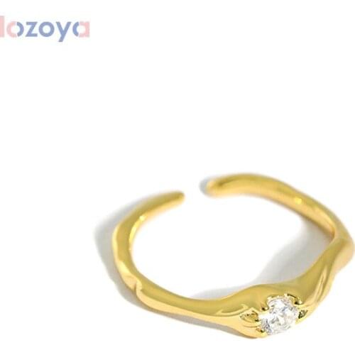 LOZOYA Rings With Cubic Zirkonia For Women