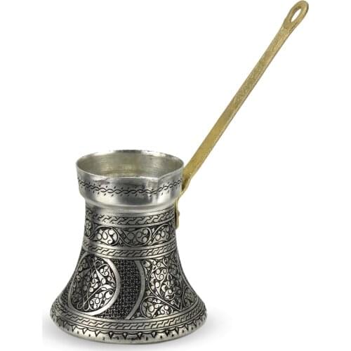 Morya Copper Turkish Coffee Pot Stove Top Coffee Maker Espresso Pour Over Coffee Pots Moka Pot Kettle Pitcher Cafetera Milk jug