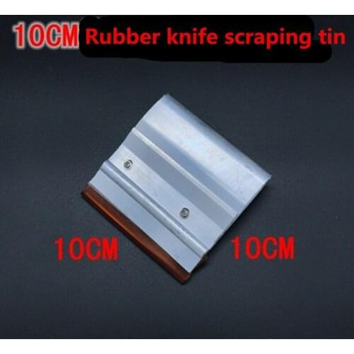 10CM 15CM 20CM 25CM 30CM Rubber Paste Squeegee Scraping Board SMT Stencil Scraper Tin Solder Paste Scraping Knife