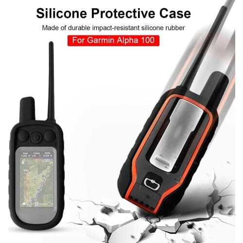 For Garmin Alphas 100 Silicone Case Soft Durable TPU Anti-fall Accessories Protective Cover Protection Shell Case