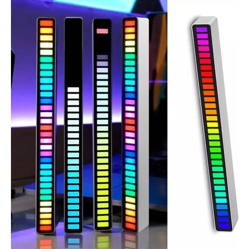 LEDStrip Light Sound Control Pickup Rhythm Light Music Atmosphere Light RGB Colorful Tube USB Energy-Saving Car Atmosphere Light
