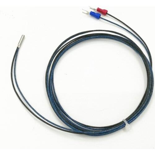 1pcs PT100 temperature sensor 3*15mm 1.5 meter hot platinum resistor, Germany imported resistor core 3D printer accessories