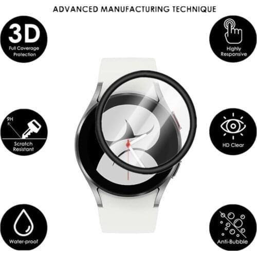 2pcs Screen Protector for samsung-Galaxy Watch 4 44mm 40mm Soft Protective Film