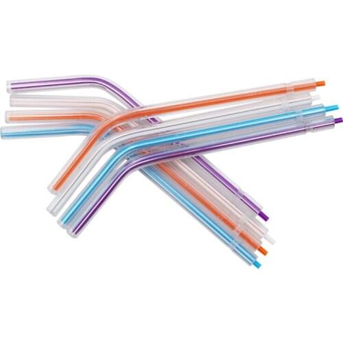 200pcs Dental Three Ways Syringe Tip Water Air syringe Head Dental Spray Nozzles for three-used gun Dental Chair Lab Tool Parts