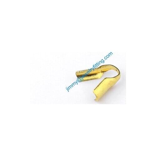2013 jewelry findings Chain end cap for leather cord crimp end caps 2mm