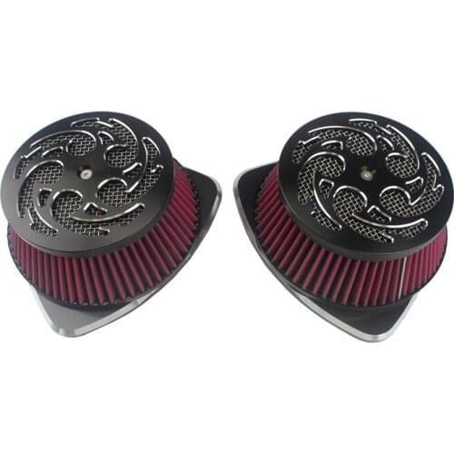 Aluminum Chrome Air Cleaner Intake Filter for Suzuki Boulevard M109R 2006-2019 Motorcycle