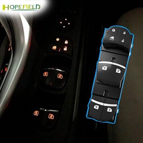 Automatic Window Lift Switch Intelligent Windows Slow Control Button Electric Power Window Kit For Nissan X-Trail 2014 Sylphy