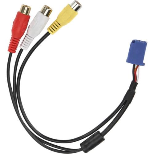 Car Adapter 6Pin Car Adapter Cable Vehicle Audio Systerm Fit for NSZT‑W62G NHBA‑X62G NHBA‑W62G Cable