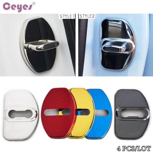 Ceyes Car Styling Emblems Case For Volkswagen Golf 6 VW Golf 7 Tiguan Polo Passat B5 Audi A1 A3 A4 A5 A6 A7 Car-Styling 4pcs/lot
