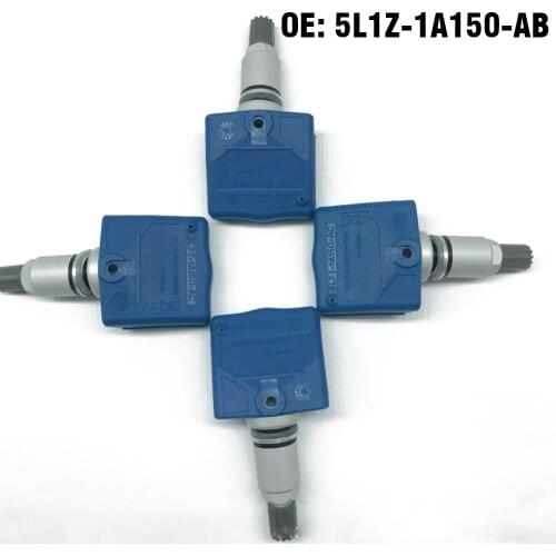 4PCS Car Tire Pressure Monitor Sensor TPMS 315mhz 5L7T-1A150-AC for Ford Expedition 2005 2006 for Lincoln Navigator