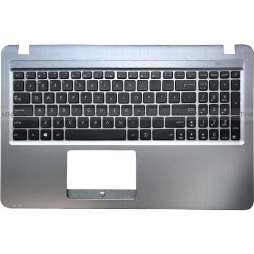 For ASUS X540 X540L X540LA X544 X540LJ X540S X540SA X540SC R540 Laptop Palmrest Upper Case US UK Keyboard Gold Silver
