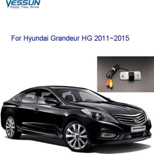 Yessun Rear view camera For Hyundai Grandeur HG 2011~2015 CVBS/AHD camera CCD night view backup camera/license plate camera