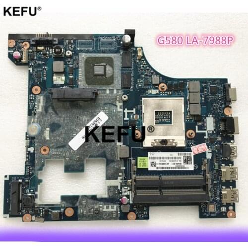 High Quality Motherboard For Lenovo G580 Motherboard 90002355 QIWG6 LA-7988P SLJ8E HM76 PGA989 DDR3 Fully Tested